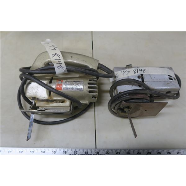 Speedway and Black and Decker Jigsaws