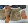 Image 3 : Tool Belt With Accessories Pouches, 2 Sets of Kneepads and Hard Hat