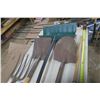 Image 3 : Lot of Shovels, Fork, and Broom