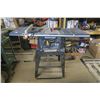 Image 1 : Mastercraft 10" Table Saw w/ Wheeled Stand