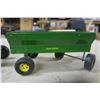 Image 3 : John Deere Tractor, Seed Drill, and Hay Wagon