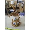 Image 2 : 2 Table Lamps, Windmill May also be a Music Box
