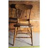 Image 1 : Antique Press Back Chair