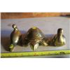 Image 1 : Sea Turtle and 2 Dove Brass Figures