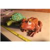 Image 2 : Ceramic Turtle and Frog