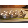 Image 1 : 6 Queen Anne, 3 Windsor Coffee/Tea Cups