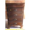 Image 1 : 4 Drawer Table 26 X 13 X 17