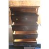 Image 8 : 4 Drawer Table 26 X 13 X 17