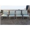 Image 1 : Set of 4 Patio Chairs w/ Cushions