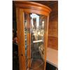 Image 2 : Corner Curio Cabinet 72" Tall 20" At Door