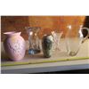 Image 1 : Vases and Floral Pitcher