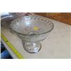 Image 3 : Glass Cake Dish and Bowl