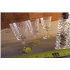 Image 8 : Decanter, 6 Glasses, And Matching Salt and Pepper Shakers