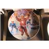Image 3 : 4 Hockey Collectors Plates In Box "Woodridge"