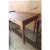 Image 2 : Antique Wood Table W/ Drawer 29 X 41.5 X 30