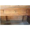 Image 4 : Antique Wood Table W/ Drawer 29 X 41.5 X 30