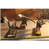 Image 1 : Moose, Elk, and Eagle Carvings