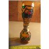 Image 7 : 2 Stained Glass Style Coal Oil Lamps