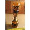 Image 8 : 2 Stained Glass Style Coal Oil Lamps