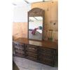 Image 1 : 9 Drawer Dresser 19 X 29.5 X 70 w/ Mirror