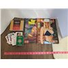 Image 1 : ADULT PLAYING CARDS + 2009 PIN UP CALENDAR W/ HOOTERS & SWIMSUIT ILLUSTRATED MAGAZINES