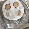 Image 4 : Emporium 13" Footed Platter +  Romance Glass Punch Set 12