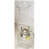 coal oil lamp with chimney