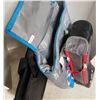 Image 2 : bag lot  two insulated bags including Coors Light 24 Bag + Laptop Bag (looks new)