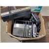 Image 1 : BOX OF RADIOS & ALARM CLOCKS