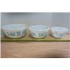 Image 1 : Set of 3 Pyrex Bowls