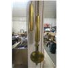 Image 2 : Antique "1875" Clock With Brass Weights and Pendulum.  Has Large Chime Bell