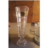 Image 9 : Glass Cruet Set, Cristal Vase, and Bowl