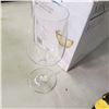 Image 4 : 6 Mikasa wine glasses (new)