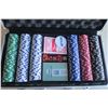 Image 2 : Poker Chip Set, Includes Cards and Dice