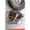 Image 1 : Box of Extension Cords, Trouble Light, and Fuel Line