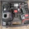 Image 3 : Craftsman 15.6 volt cordless drill with charger, two batteries and original hard case