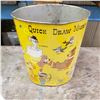 Image 1 : vintage original Huckleberry Hound TV show garbage can
