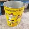 Image 3 : vintage original Huckleberry Hound TV show garbage can