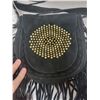 Image 5 : Black suede shoulder bag - fringed -Steve Madden