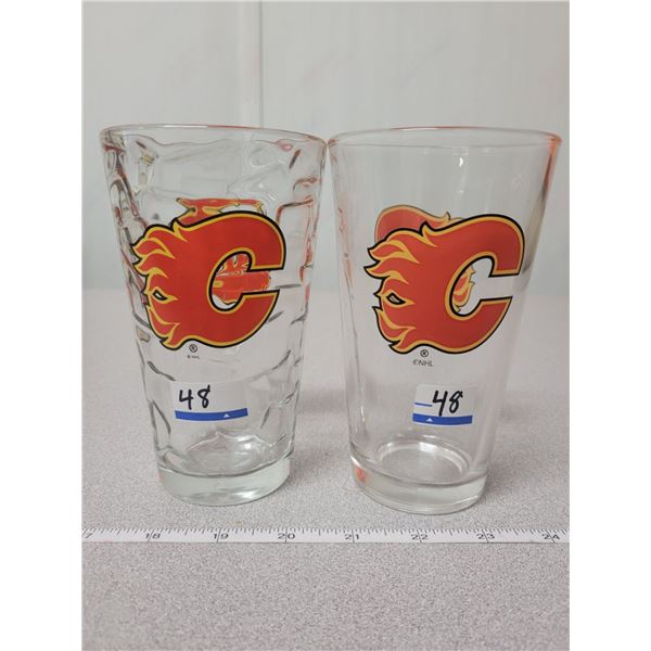 2 Calgary glasses