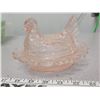 Image 1 : Pink hen on nest no chips or cracks