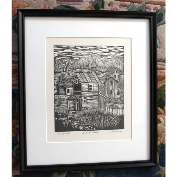 Signed Carter Watson Artists Proof "Pastoral" local artist - 14" X 16"
