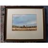 Mead Park, Sask  signed Original Prairie Landscape