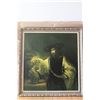 Image 2 : Vintage Framed Rembrandt Print "Aristotle Contemplating The Bust of Homer" 31" X 33"