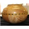 Frank Sudol 1993 Artist Signed Turned and Carved Wood Bowl