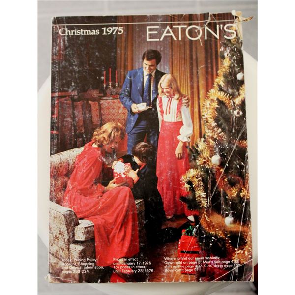 RARE "EATONS" 1975 Christmas Catalogue