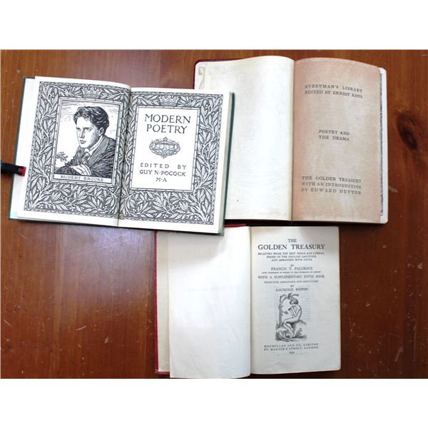 3 Antique Books  1912, 1937, 1939