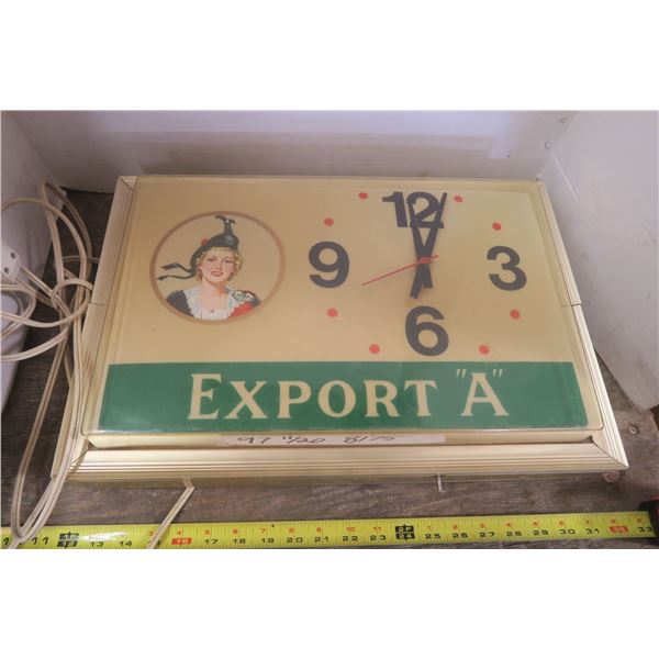 Export A Clock 13 X 19.5