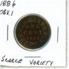 Image 1 : 1886 Canadian Large Cent OBVI