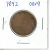 Image 1 : 1892 Canadian Large Cent OBV 4